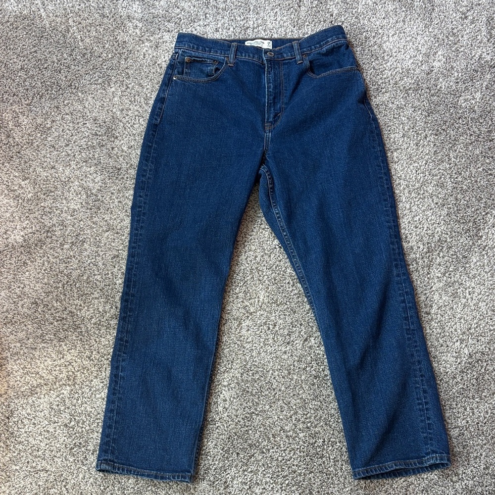 Abercrombie & Fitch Ankle Straight Jeans - Picture 2 of 9